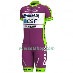 Fietskleding (Fietsshirt + Korte Koersbroek) 2020 Bardiani-CSF N001